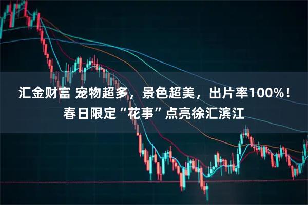 汇金财富 宠物超多，景色超美，出片率100%！春日限定“花事”点亮徐汇滨江